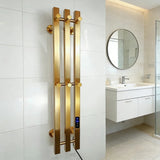 Heated Towel Rack Wall Mount Electric Rail With Timer And Temperature Control 304 Stainless Steel - Image 3