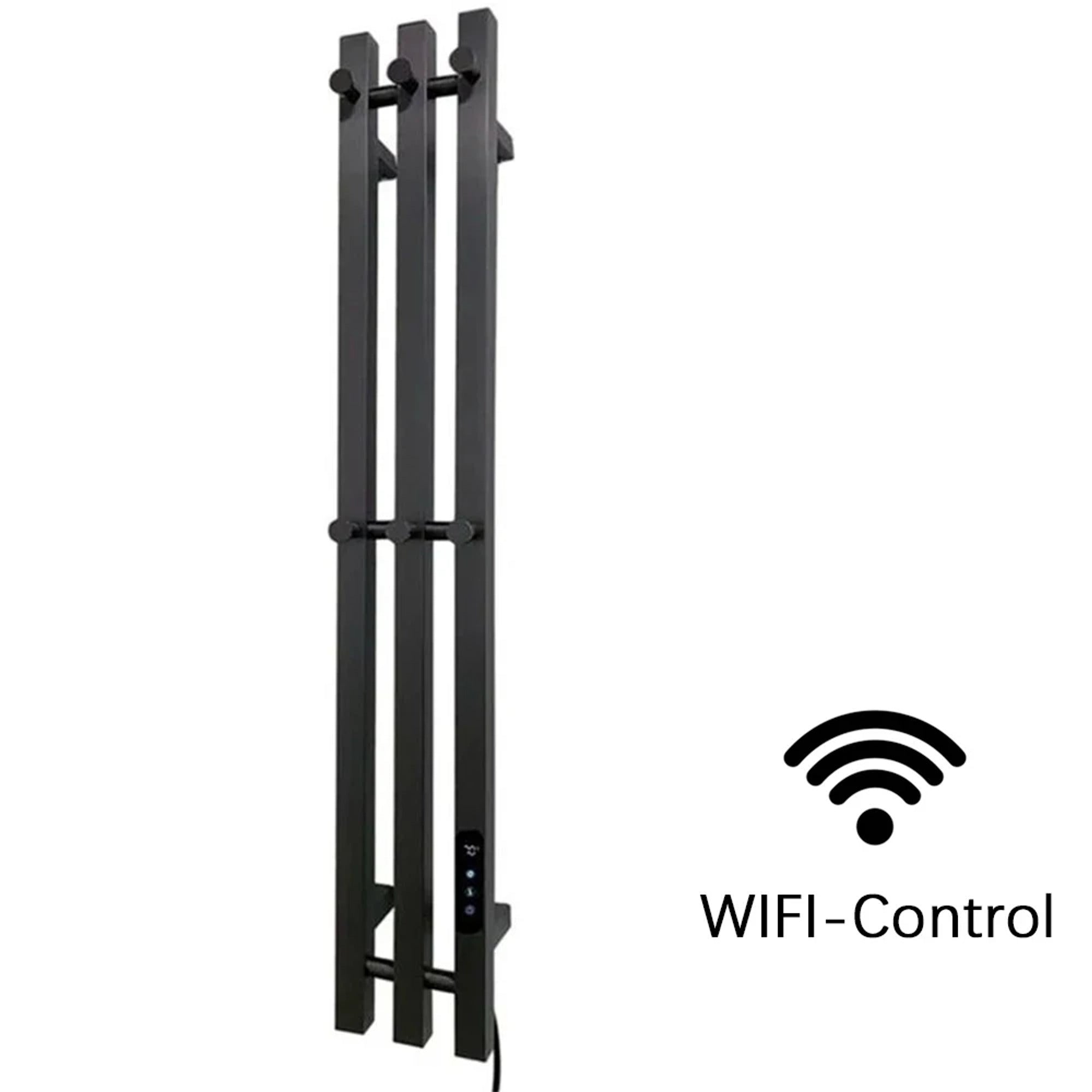 Heated Towel Rack Wall Mount Electric Rail With Timer And Temperature Control 304 Stainless Steel - Image 13