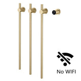 Heated Towel Rack Wall Mounted Bathroom Warmer Rail Stainless Steel With Digital Control - Image 11