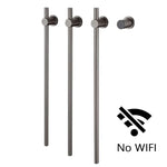 Heated Towel Rack Wall Mounted Bathroom Warmer Rail Stainless Steel With Digital Control - Image 13