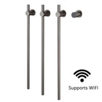 Heated Towel Rack Wall Mounted Bathroom Warmer Rail Stainless Steel With Digital Control - Image 14