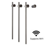Heated Towel Rack Wall Mounted Bathroom Warmer Rail Stainless Steel With Digital Control - Image 14
