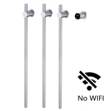 Heated Towel Rack Wall Mounted Bathroom Warmer Rail Stainless Steel With Digital Control - Image 9