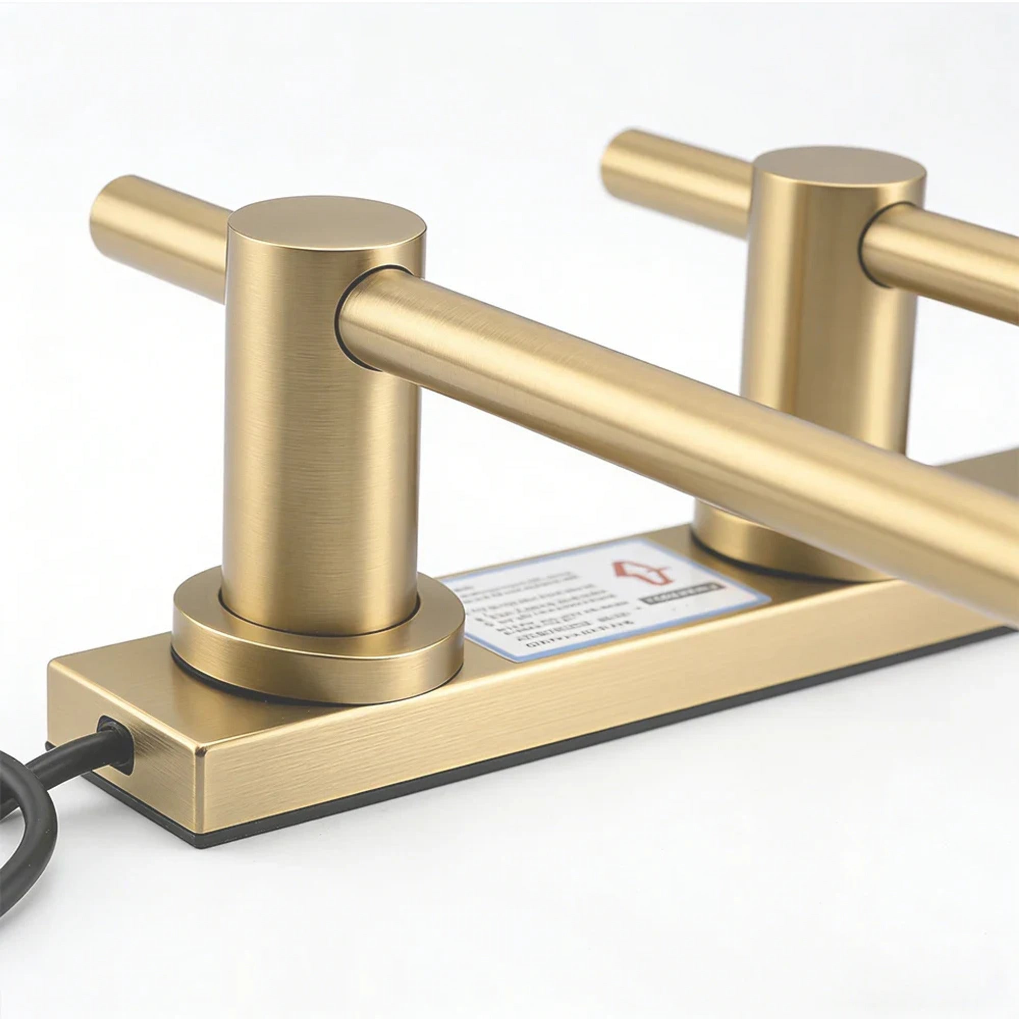 Heated Towel Rack Wall Mounted Bathroom Warmer Rail Stainless Steel With Digital Control - Image 3