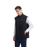 Heated Vest For Men With Stand Collar Full Zip And Rechargeable USB Power - Image 6