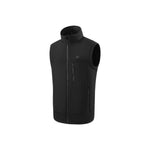 Heated Vest For Men With Stand Collar Full Zip And Rechargeable USB Power - Image 2