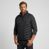 Heated Vest For Men With USB Charging Stand Collar Puffer Sleeveless - Image 2