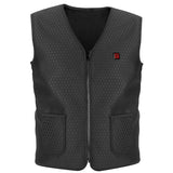 Heated Vest Women's Electric Diamond Quilted Slim Fit With USB Rechargeable Design Connects To Any Power Bank - Image 3