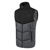 Heated Vest Women's Electric USB Rechargeable Battery Powered Puffer Stand Collar With Heat Reflective Lining - Image 7