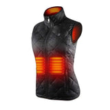 Heated Vest Women's Electric USB Rechargeable With Battery-Powered Heating Elements And Diamond-Quilted Exterior - Image 1