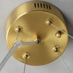 Helix Alabaster Halo Globe Chandeliers - Image 14