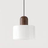 Bauhaus Glass Cylinder Pendant Light LED 1-Light Lasson Living