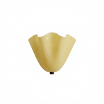 Retro Stained Glass Skirt Shell Wall Sconce LED 1-light Lasson Living