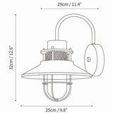 Industrial Outdoor Lighting Exterior Wall Light Modern Fixture - Image 40