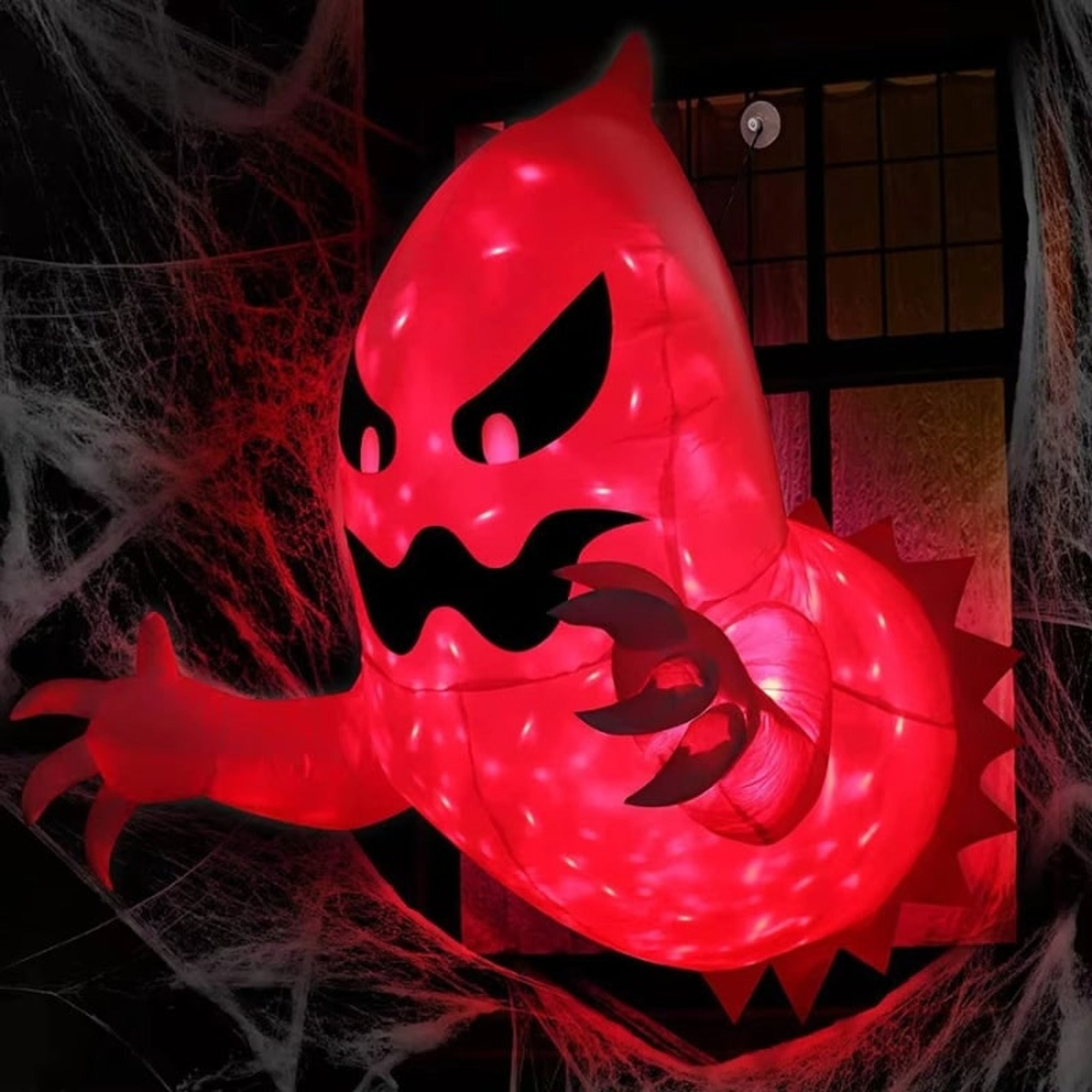 Inflatable Halloween Ghost Spooky Light Up Outdoor Yard Decoration Decor - Image 2