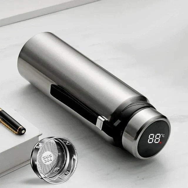 Insulated Stainless Steel Bottle 1000 Ml Double Wall Temperature Retention Keeps Drinks At Their Intended - Image 3