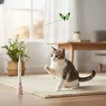 Interactive Butterfly Cat Toy With USB Rechargeable Food-Grade Silicone - Image 1