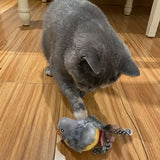 Interactive Cat Toy With Fluttering Feathers And Lifelike Sounds For Indoor Cats - Image 8