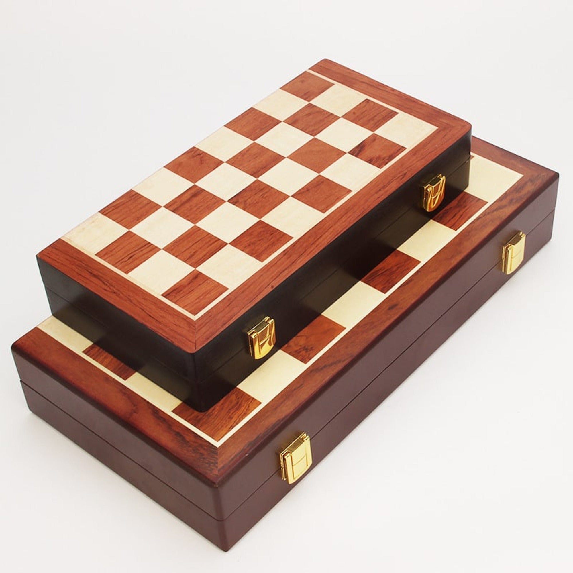 International Foldable Chess Set Portable Board Game With Alloy Pieces - Image 4