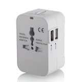 International Travel Adapter With Dual USB Charging Ports - Image 7