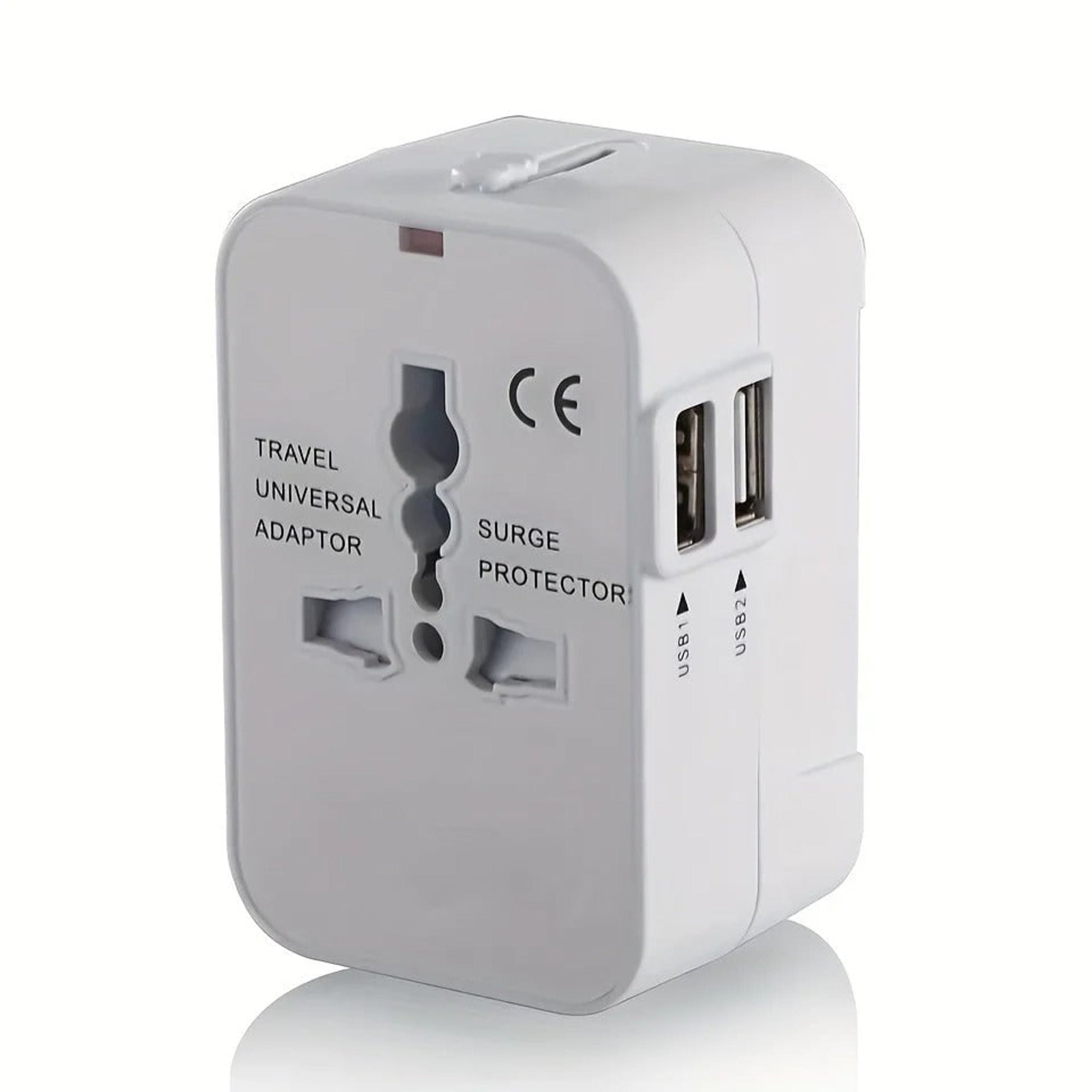 International Travel Adapter With Dual USB Charging Ports - Image 7