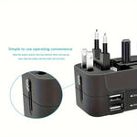 International Travel Adapter With Dual USB Charging Ports - Image 8