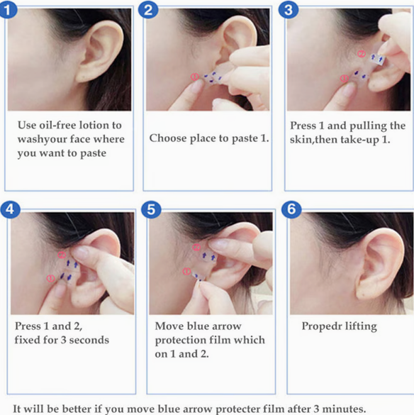 Invisible Face Lifter Tape For Instant Wrinkle And Double Chin Removal - Image 6