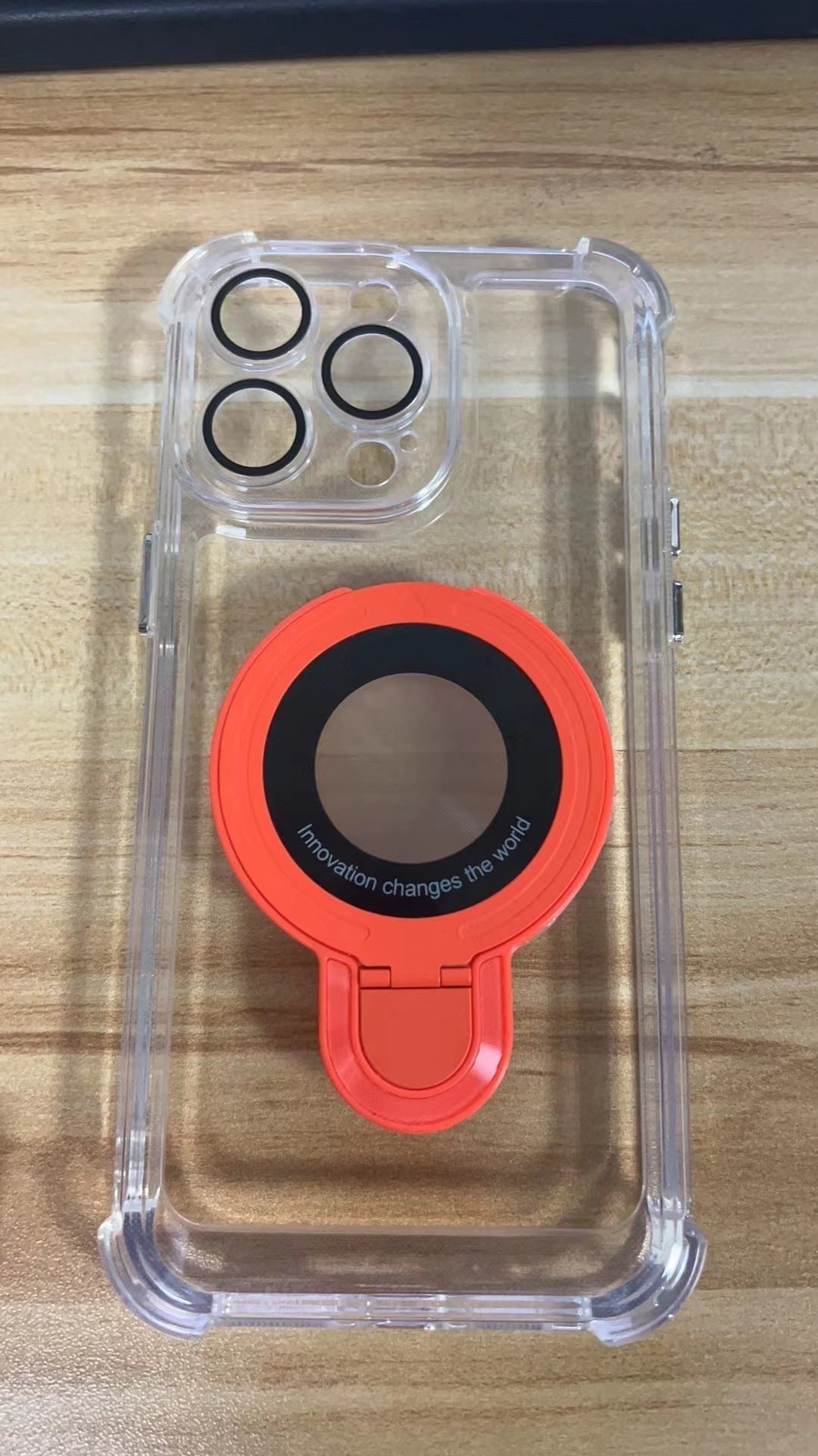 iPhone Case With Magnetic Bracket Anti-Drop Protection For Wireless Charging - Image 7