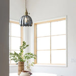 Japanese Glass Flower Pendant 1-Light Lasson Living
