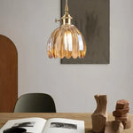 Japanese Glass Flower Pendant 1-Light Lasson Living