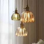 Japanese Glass Flower Pendant 1-Light Lasson Living