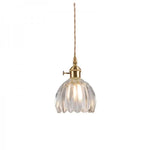 Japanese Glass Flower Pendant 1-Light Lasson Living