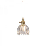 Japanese Glass Flower Pendant 1-Light Lasson Living