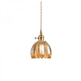 Japanese Glass Flower Pendant 1-Light Lasson Living