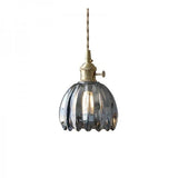 Japanese Glass Flower Pendant 1-Light Lasson Living