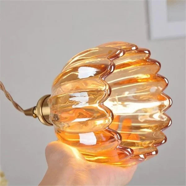 Japanese Glass Flower Pendant 1-Light Lasson Living