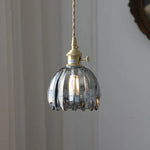 Japanese Glass Flower Pendant 1-Light Lasson Living