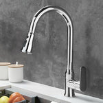 Kitchen Faucet With Pull-Out Spray Head And 360° Rotation Modern Mixer Tap - Image 7