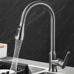 Kitchen Faucet With Pull-Out Spray Head And 360° Rotation Modern Mixer Tap - Image 5