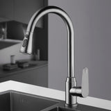 Kitchen Faucet With Pull-Out Spray Head And 360° Rotation Modern Mixer Tap - Image 8
