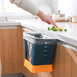 Kitchen Trash Holder With Adjustable U-Shaped Design For Cabinet Or Wall Mounting - hero