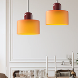 Modern Glass Cylinder Pendant 1-Light Lasson Living