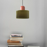 Modern Glass Cylinder Pendant 1-Light Lasson Living