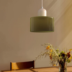 Modern Glass Cylinder Pendant 1-Light Lasson Living