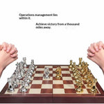 Large Chess Set With Metal Board And Acrylic Pieces - Image 8