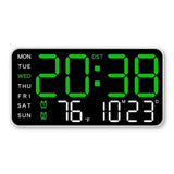 Large Display Digital Wall Clock With Temperature And Dual Alarm - Image 4