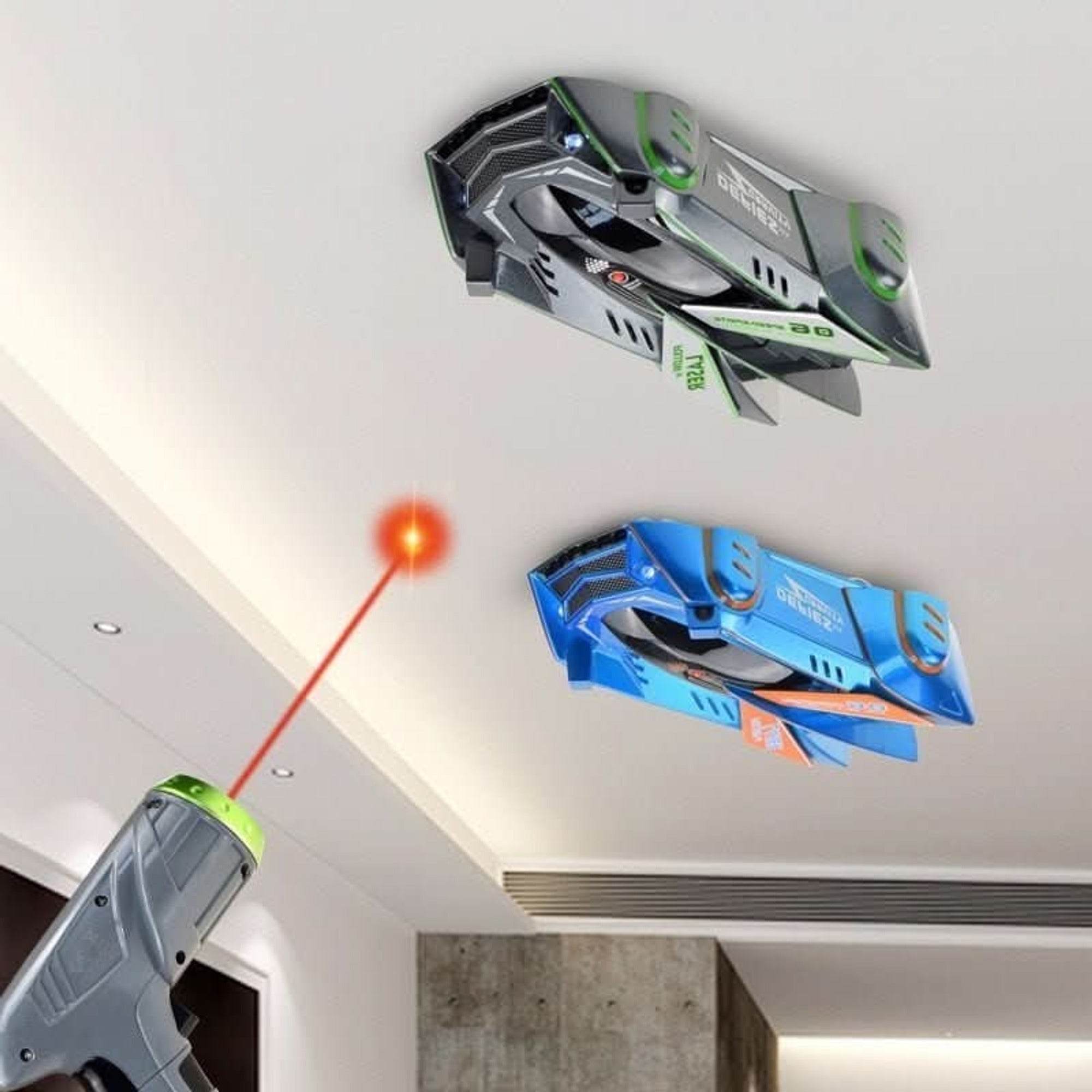 Laser-Controlled Wall Climbing RC Car With 360° Stunts And LED Headlights - Image 3