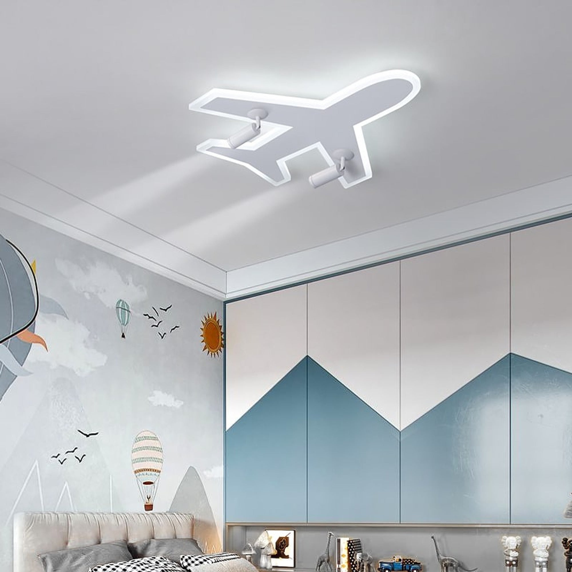 LED Ceiling Lamp Airplane Shape Acrylic - Image 4