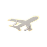 LED Ceiling Lamp Airplane Shape Acrylic With Control - Image 5