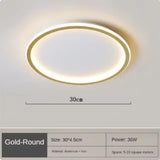 LED Ceiling Light Dimmable Modern Round Circular Ceiling Light - Image 8